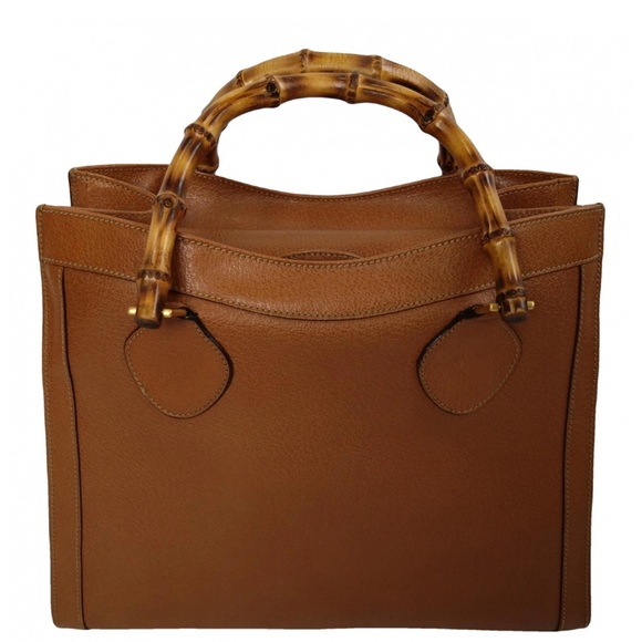 Vintage Gucci Diana Bamboo Tote - Picture 1 of 14
